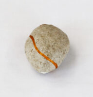 大沢の石18 a stone picked up in Osawa | 2021 | 45×50×30mm | washi acrylic