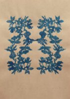 エビネループ | 2025 | 365×257mm | 木版、紙、アクリル | エディション9(色違い)