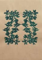 エビネループ | 2025 | 365×257mm | 木版、紙、アクリル | エディション9(色違い)