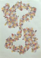 キクループ | 2025 | 420×297mm | 木版、紙、クレヨン | エディション5(色違い)