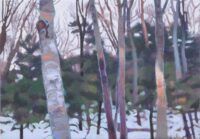 くもり空 ( 1 ) | 2026 | 158×227mm (SM) | oil on panel