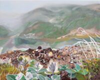 山の上 | 2024 | 220×273mm (F3) | oil on canvas