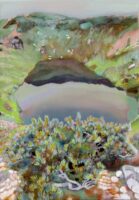 山の池2 | 2024 | 227×158mm (SM) | oil on canvas