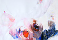 ミルク milk | 2007 | 210×297mm | watercolor, color pencil, oil pastel on paper